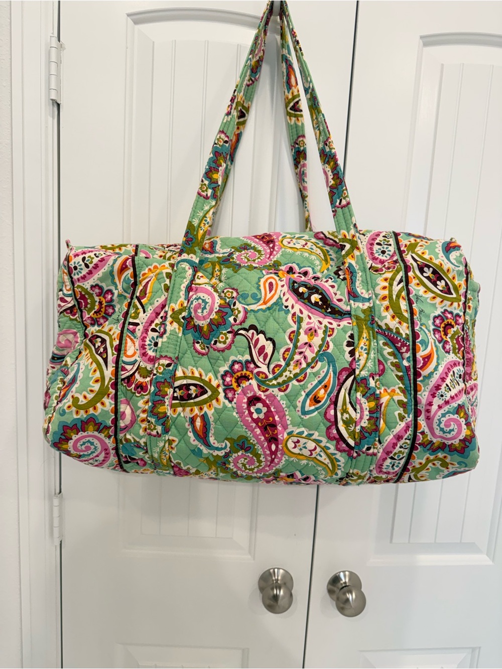 Vera Bradley Quilted Duffel
